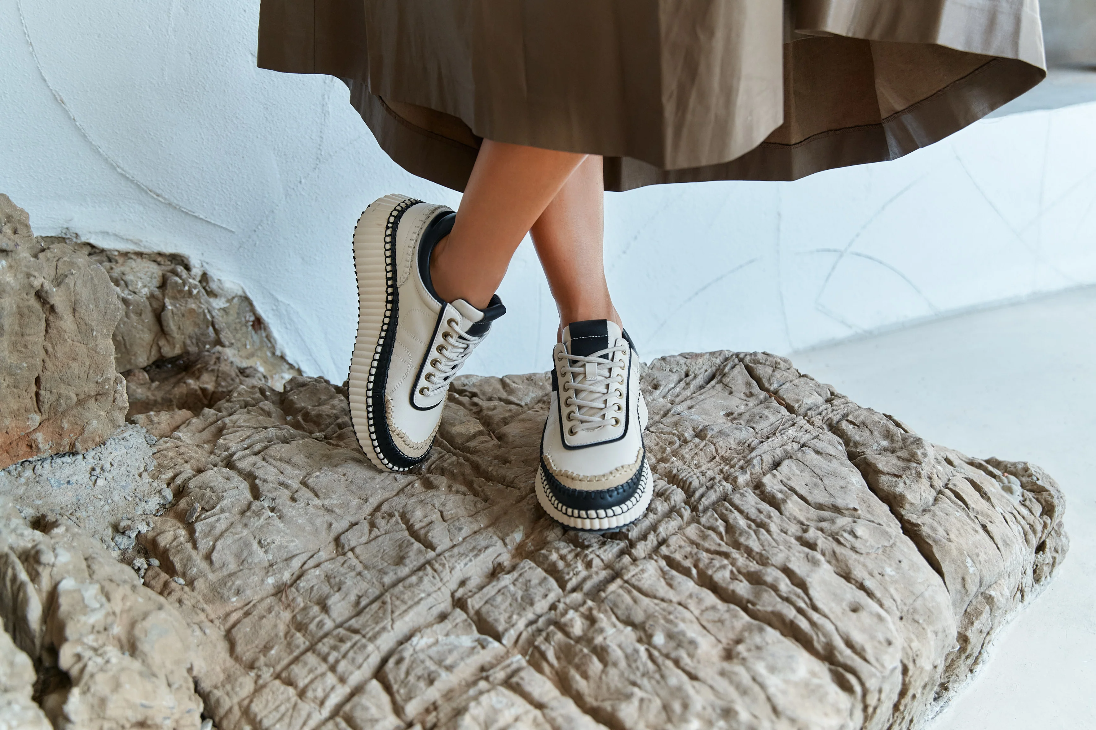 Sneaker CLO-001 blanco