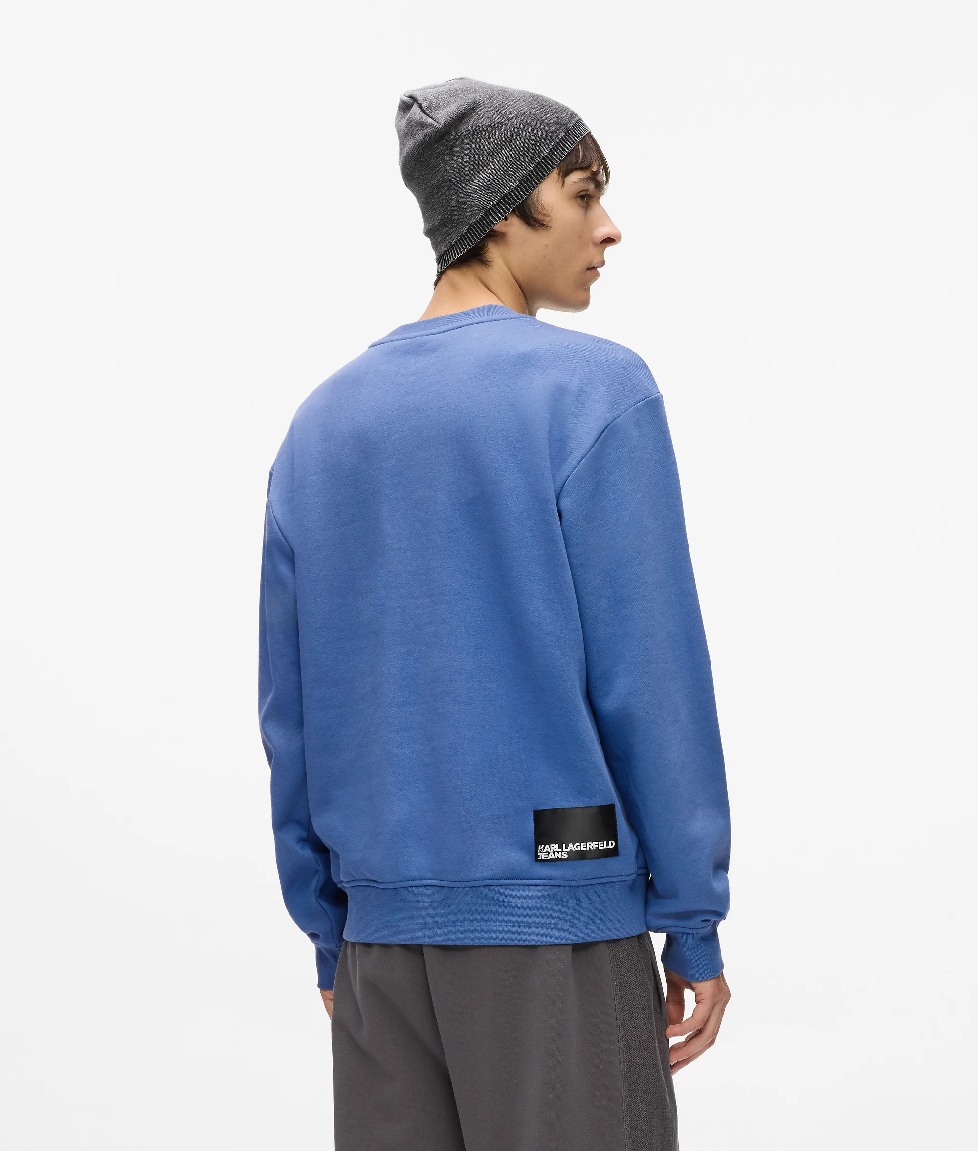 Sweatshirt à logo coupe régulière