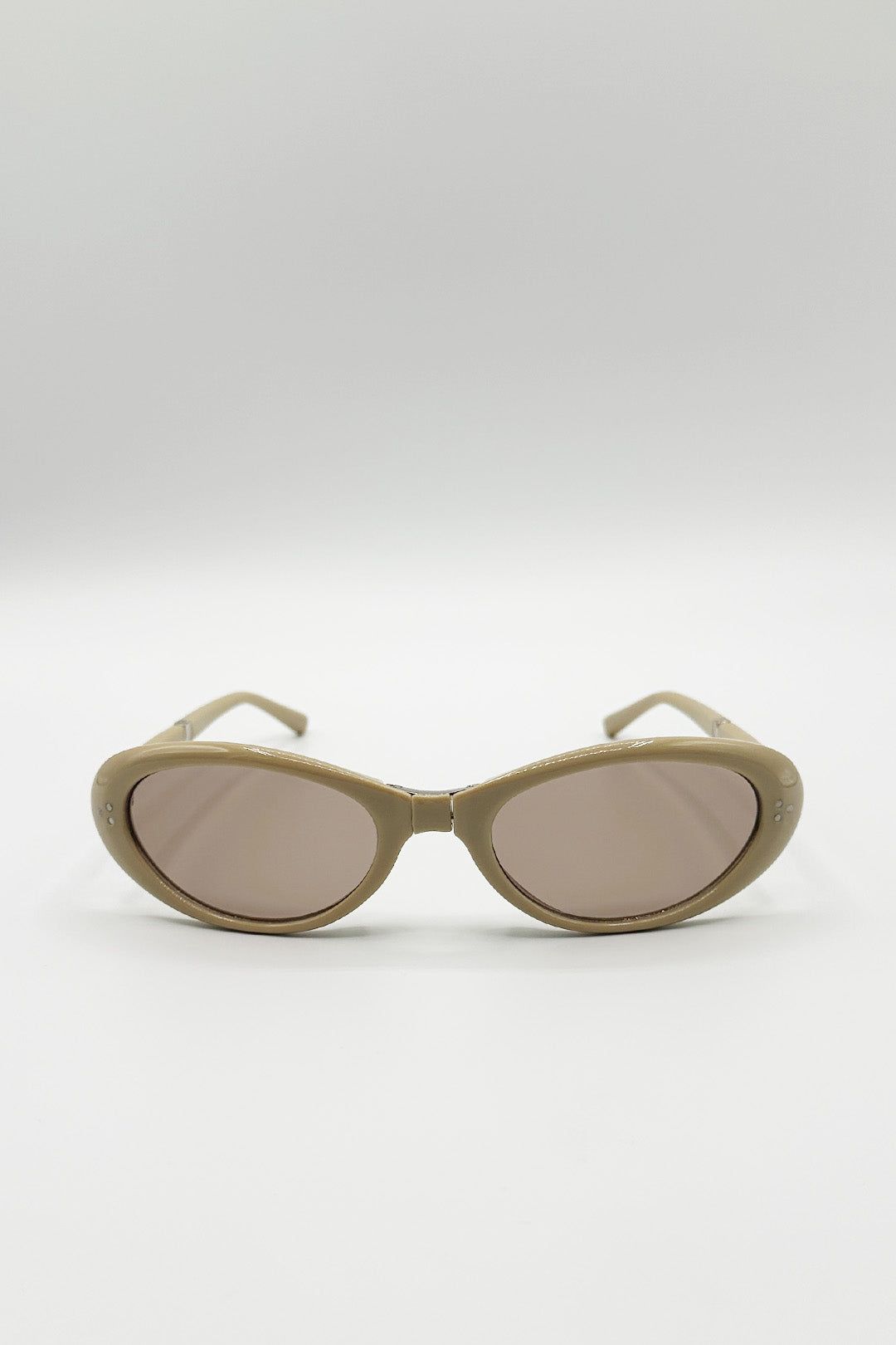 SVNX Oval Foldable Sunglasses