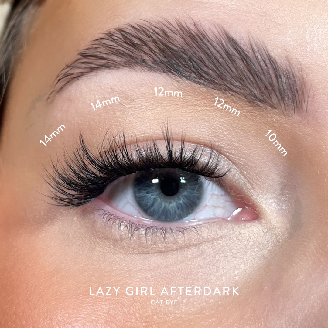 House of Amor Lazy Girl Pre-Glued Lashes - Afterdark