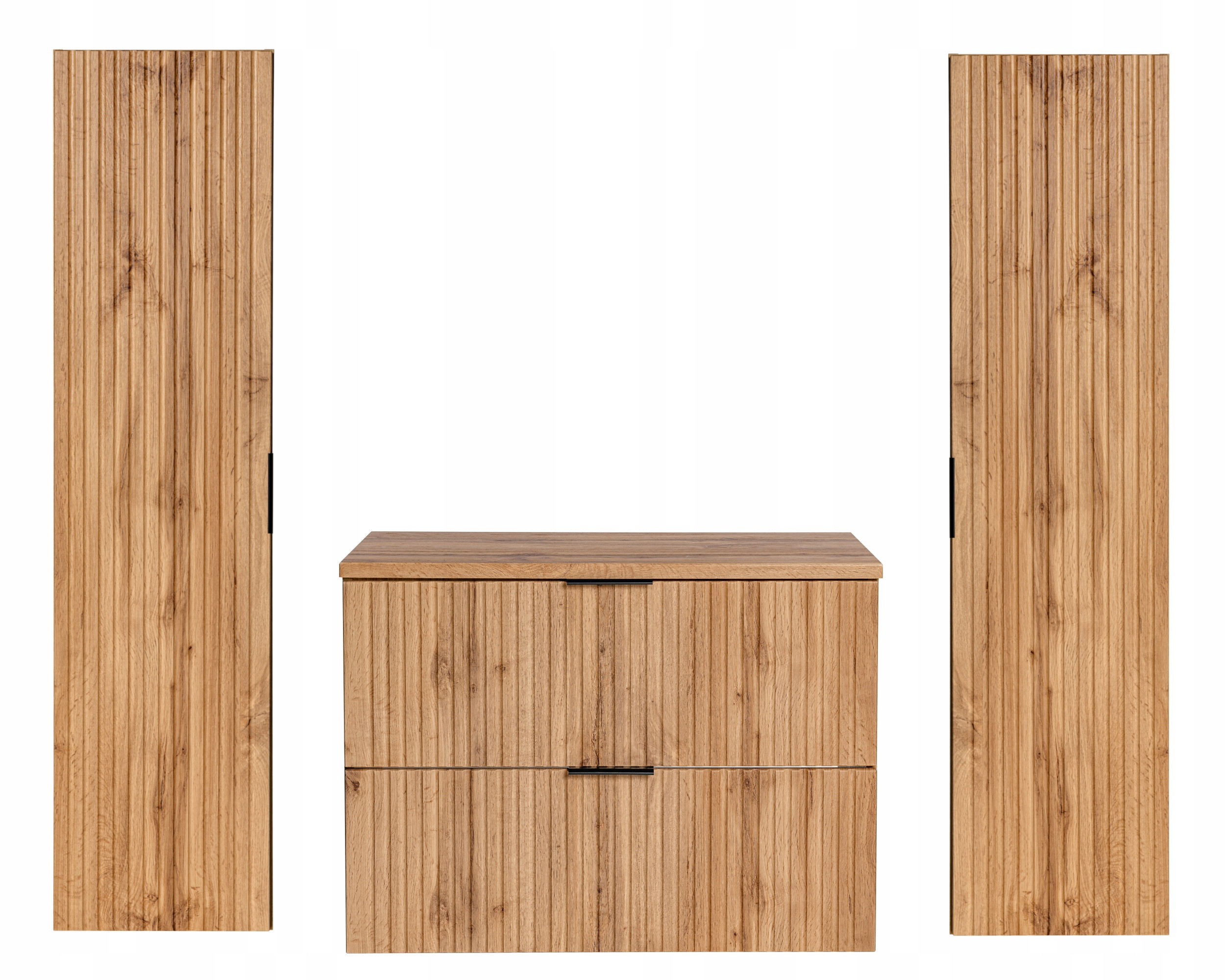 KOMPLET Mebli Łazienkowych ADEL OAK ZESTAW 4 elementów WOTAN