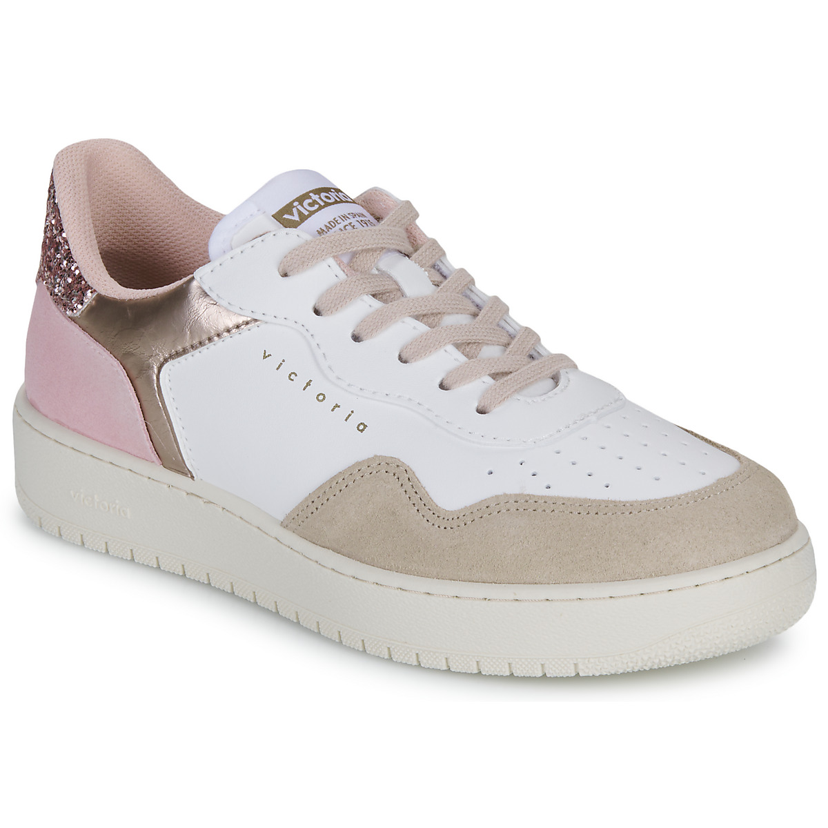 Victoria - MADRID - White / Pink