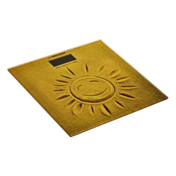 Waga łazienkowa Esperanza Sunshine EBS006 beżowa 180 kg LCD szklana
