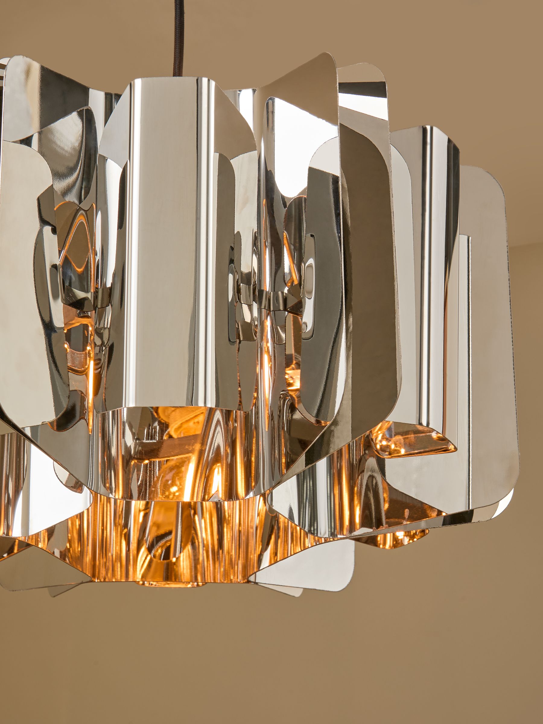 Draper Pendant Light in Silver