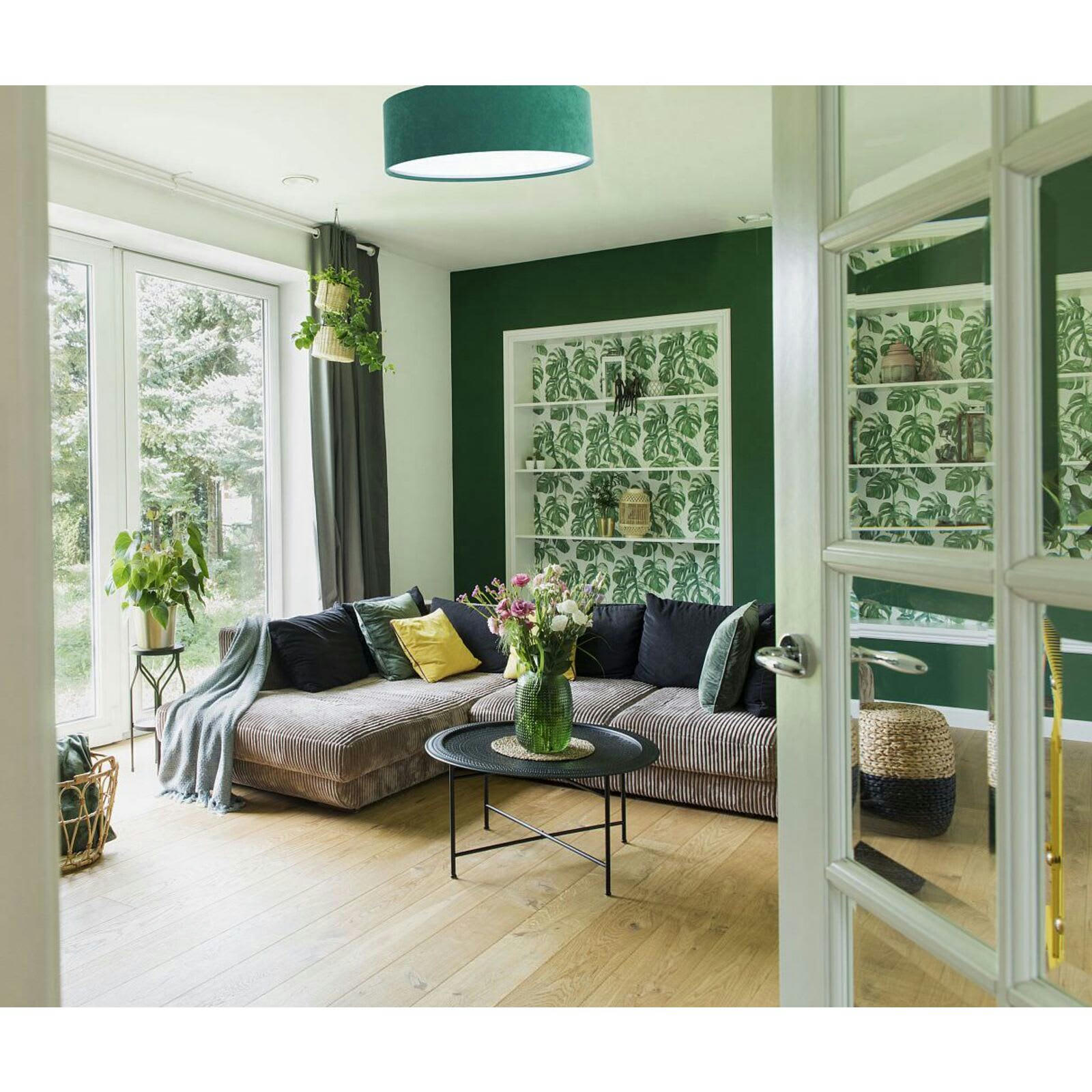 DEKO - Plafonnier Tissu Vert