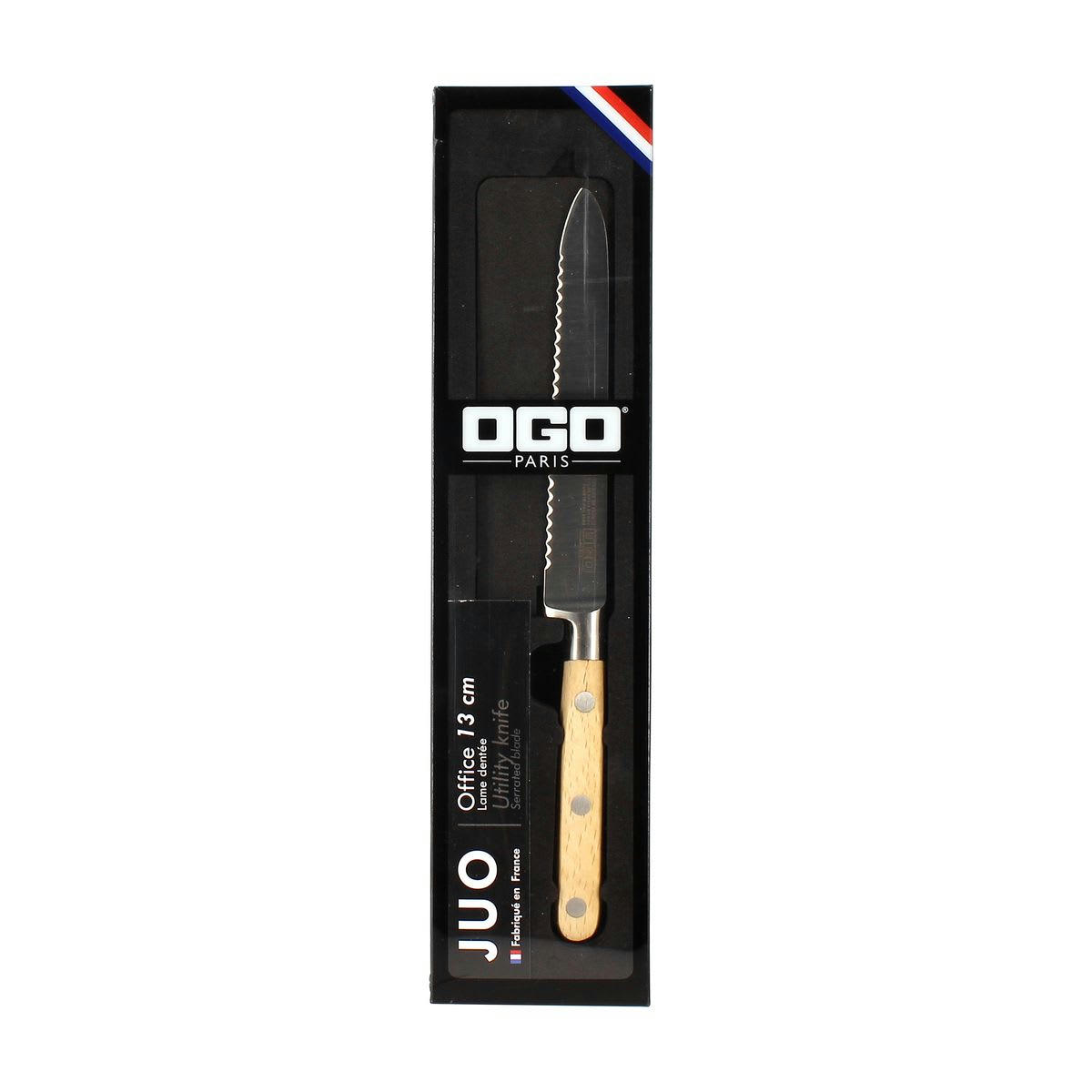 JUO - Couteau office denté 13cm