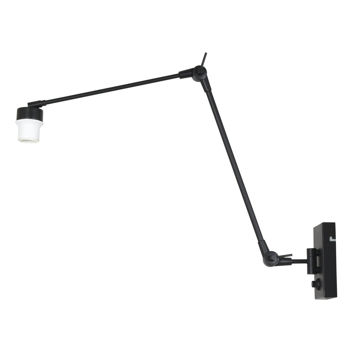 Steinhauer wandlamp prestige - 1 lichts - 80x 45 cm - zwart