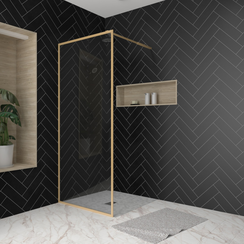 Paroi de douche Golden Edge 90 x 200 cm AURLANE