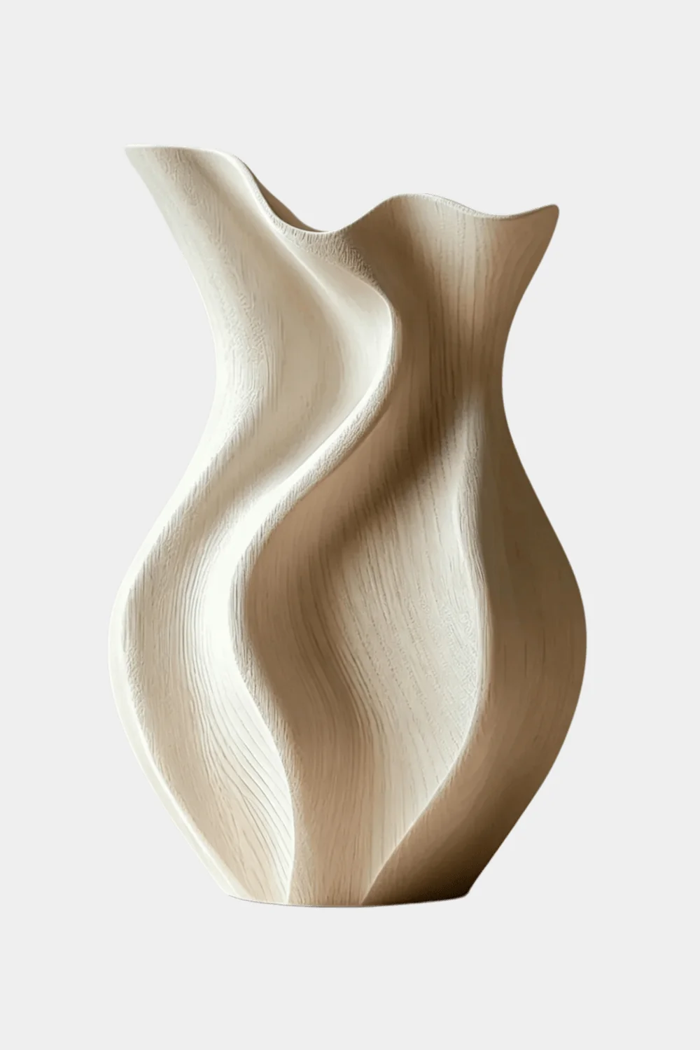 Vase Wood Sculpture #WG074
