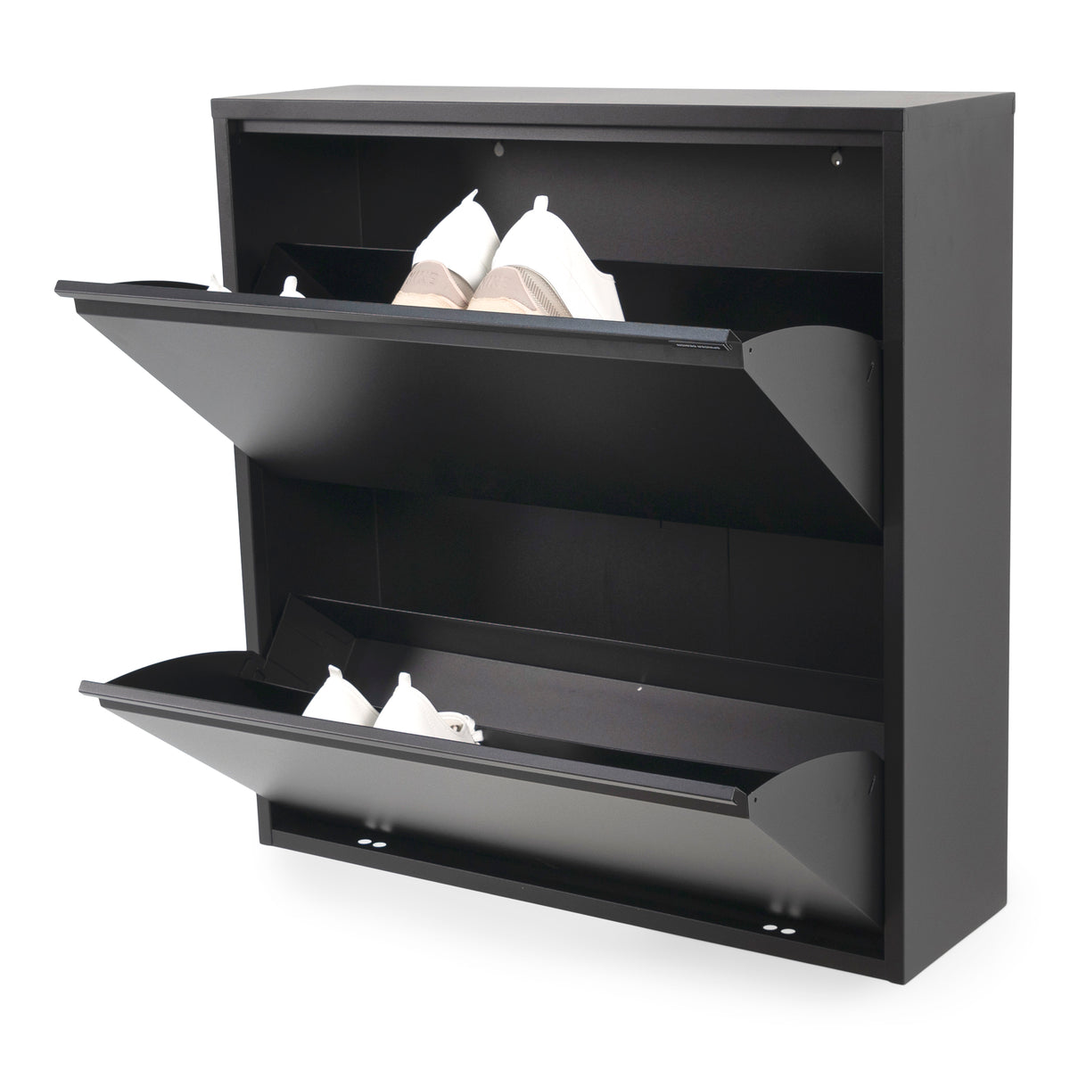 Spinder Design schoenenkast Billy 2 - Zwart - 12 paar schoenen