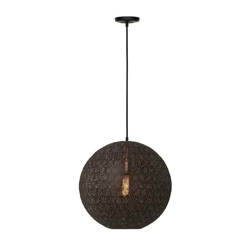 Freelight hanglamp Oronero - 1 lichts - 30 x 140  cm - zwart