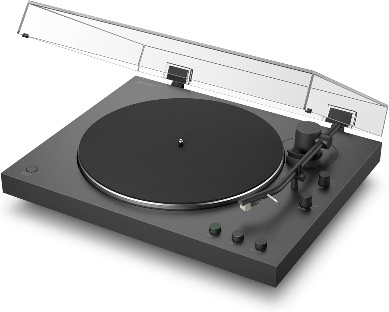 Sony PS-LX3BT Wireless Bluetooth Turntable (2026 Model) : Fully Automatic Belt Drive Vinyl Record Player with Built-in Phono EQ  Black