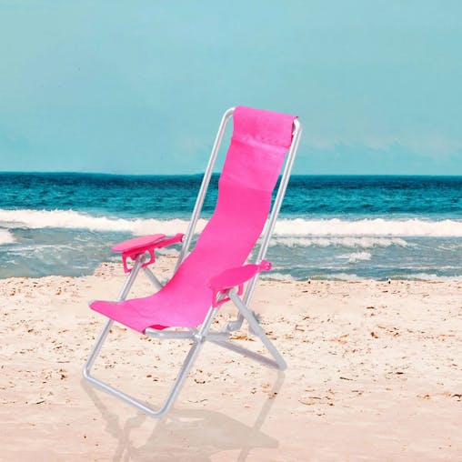 NNEOBA 2pcs Mini Beach Chair Folding Deck