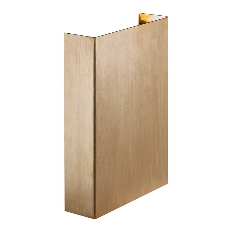 Nordlux Fold Wandlamp Buiten L | LED | 3000K | IP54 | Messing | Seaside