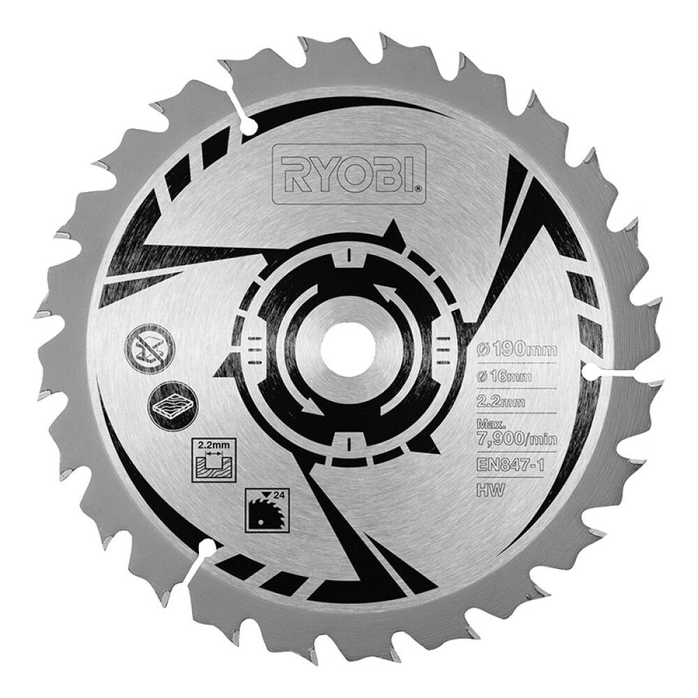 SAGBLAD RYOBI CSB190A1 190X16MM 24T