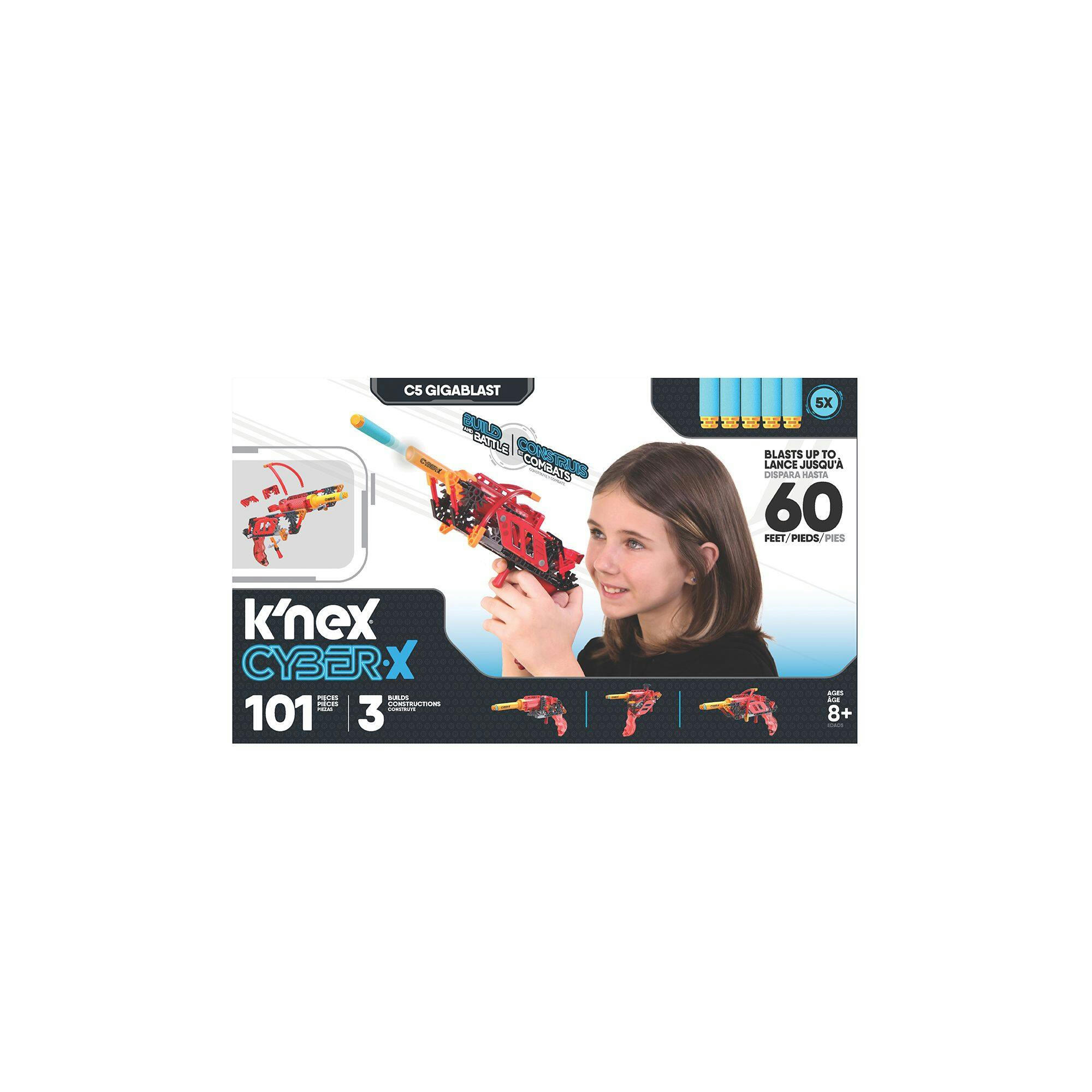 K'Nex Cyber X Gigablast Building Set