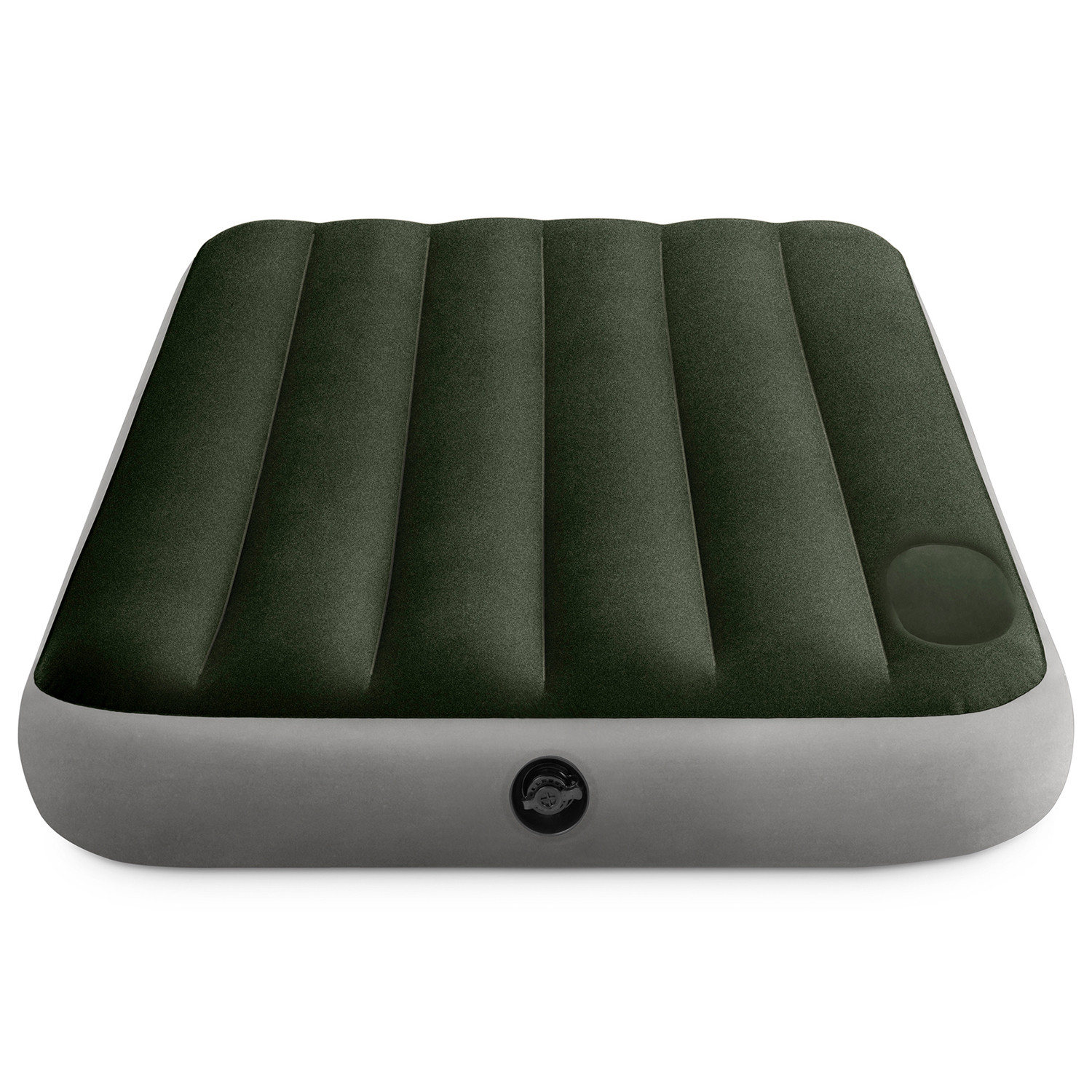Materac dmuchany Intex jednoosobowy z wbudowaną pompką 191x99x25 cm