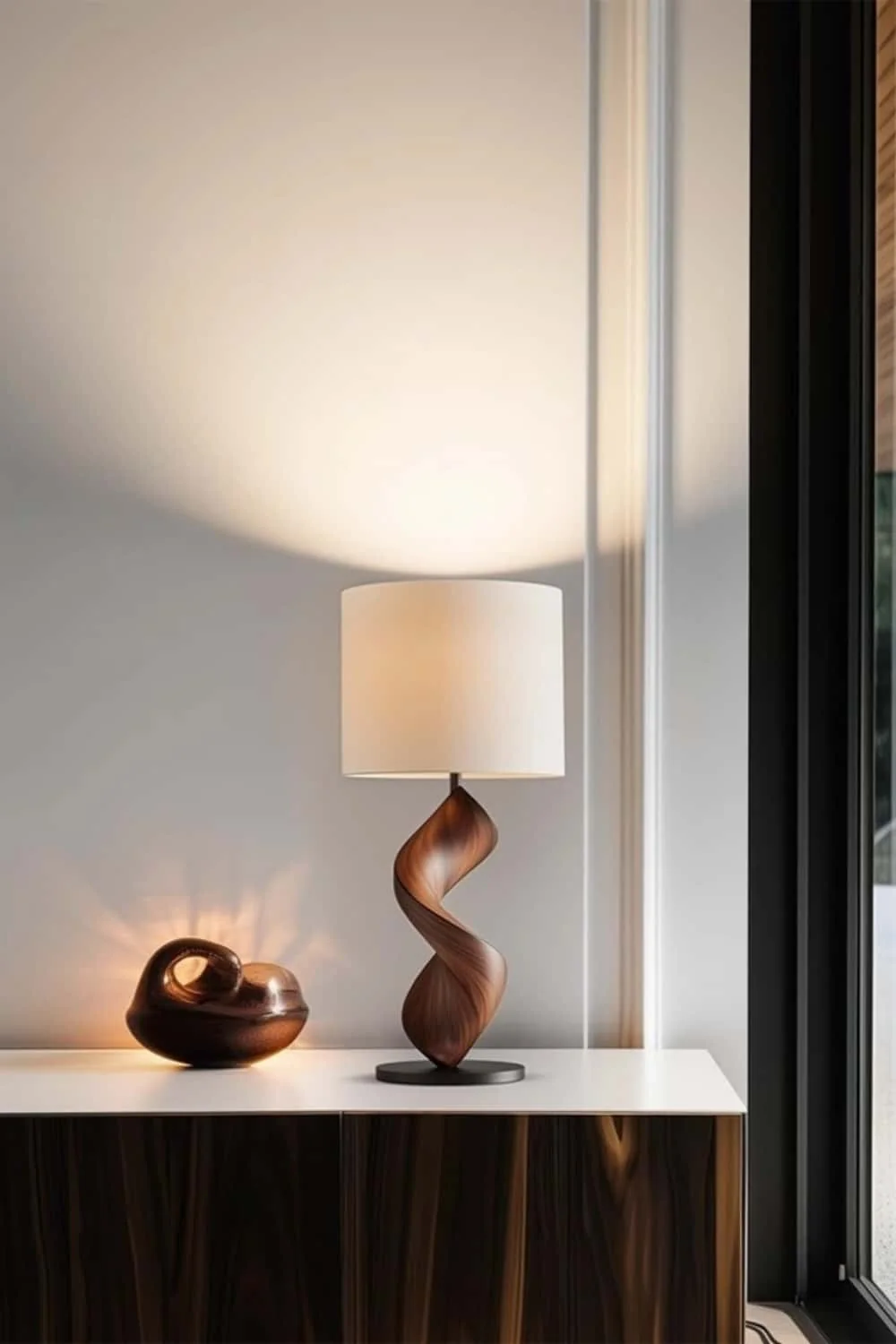 Wooden Art Lamp #WL009