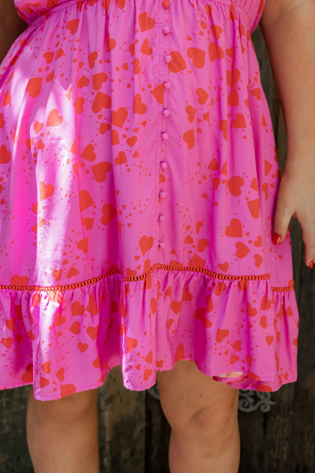 Brontie Dress in Sweet Valentine