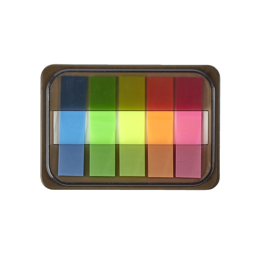Notes adhésives repositionnable 5 couleurs x100