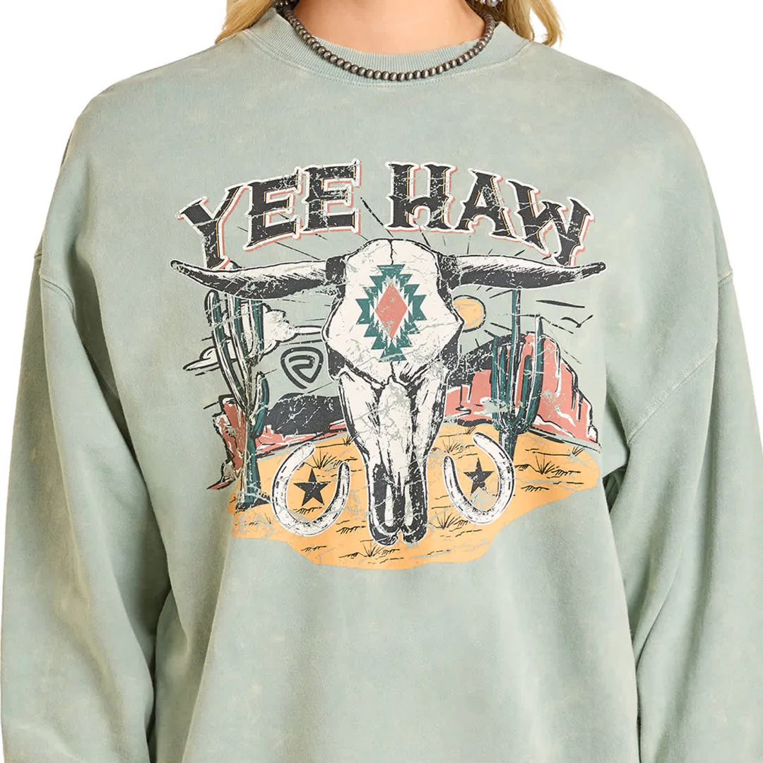 Женский пуловер Rock & Roll Denim Yee Haw