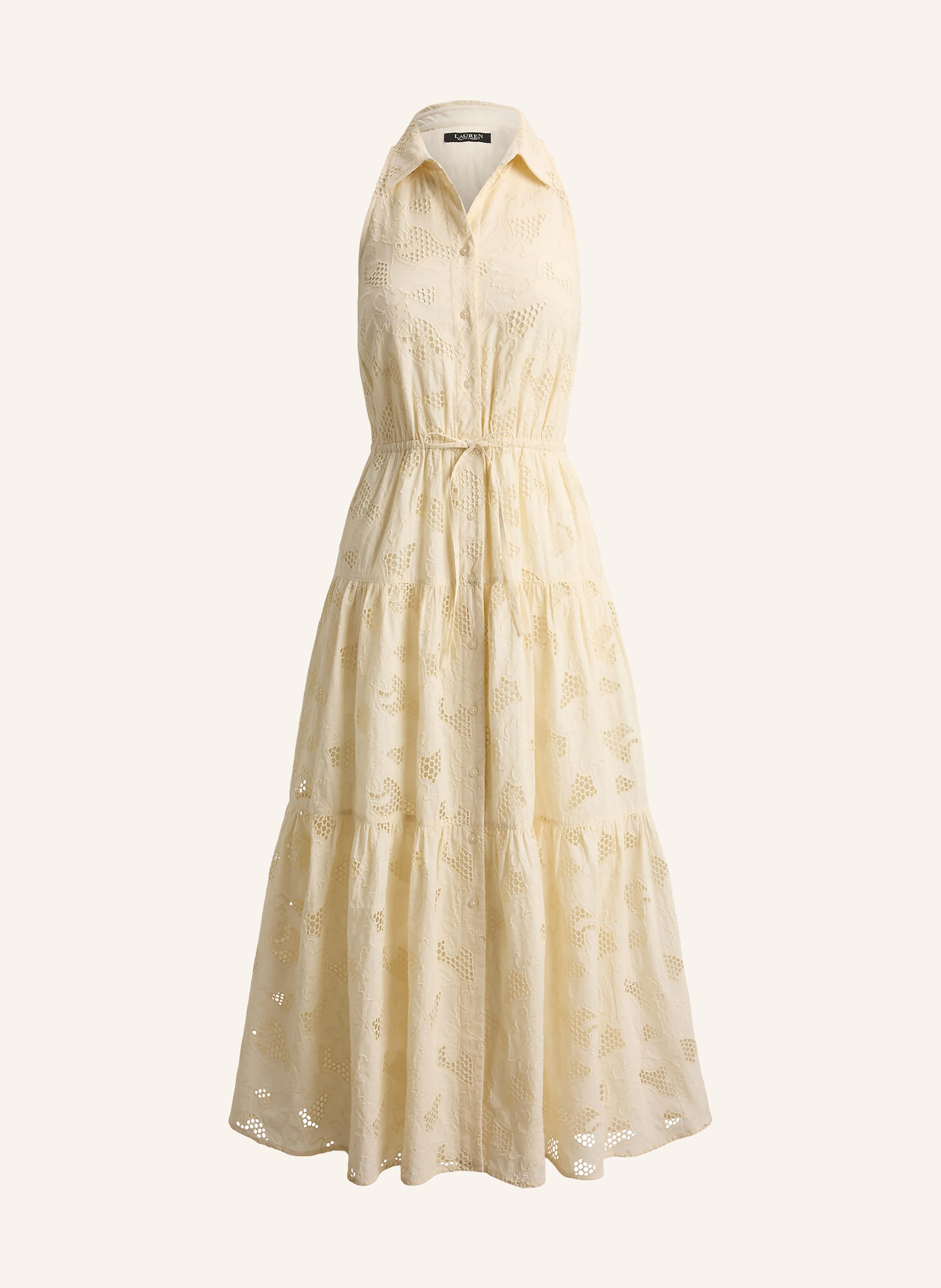 LAUREN RALPH LAUREN Hemdblusenkleid aus Lochspitze