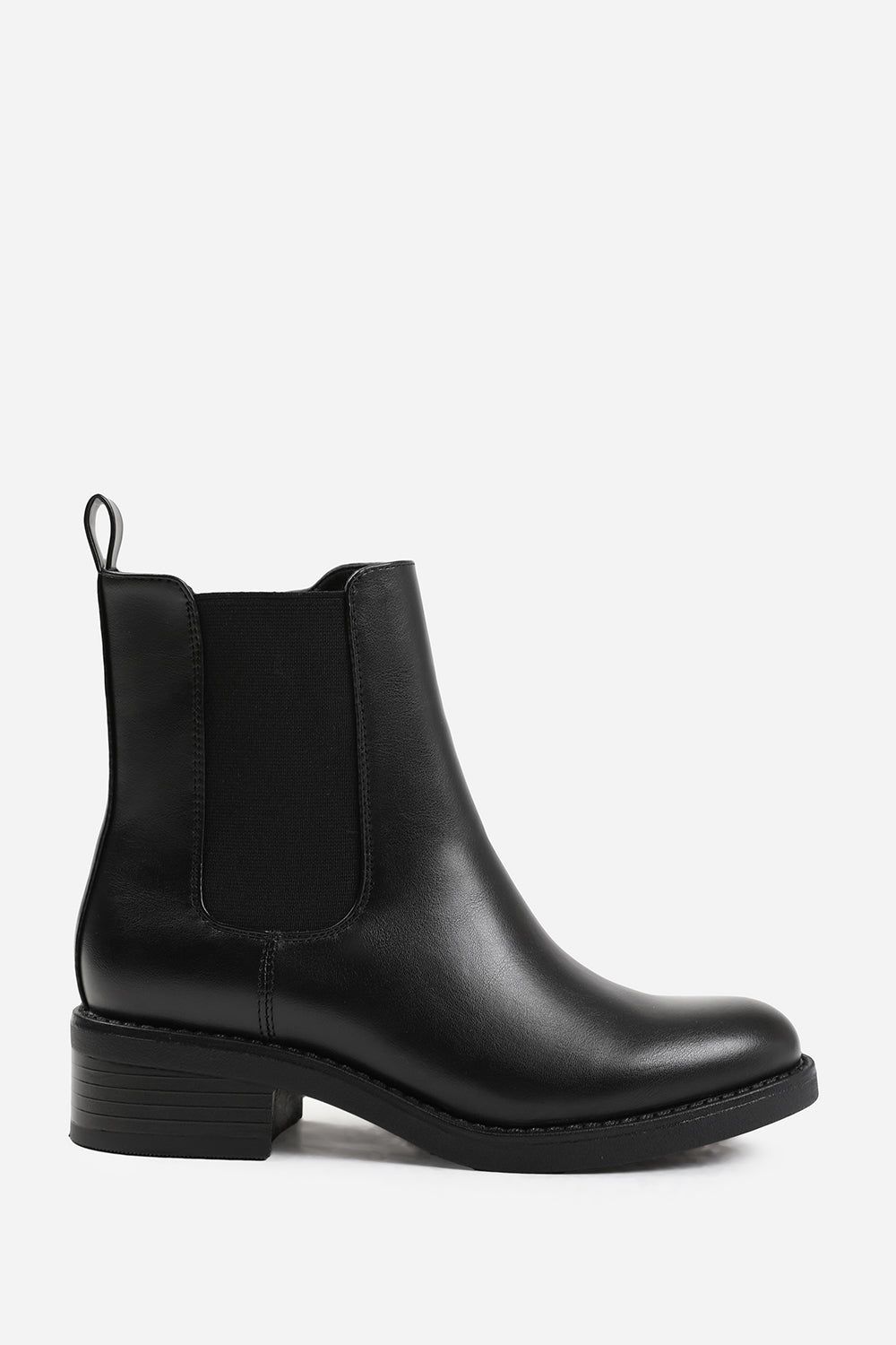Where's That From Serna' Wide Fit Ankle Boot With Elastic Panel And Side Zip