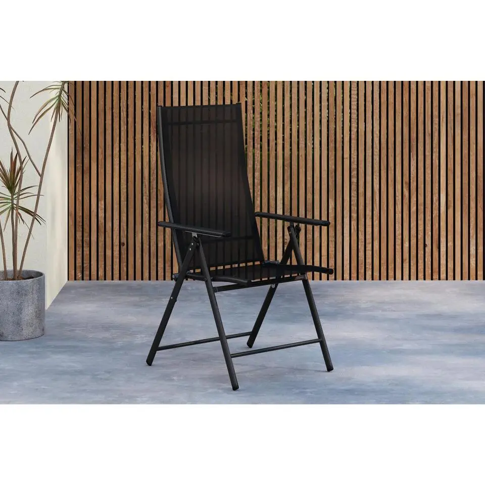 Svea - Natalia tuinstoel - zwart