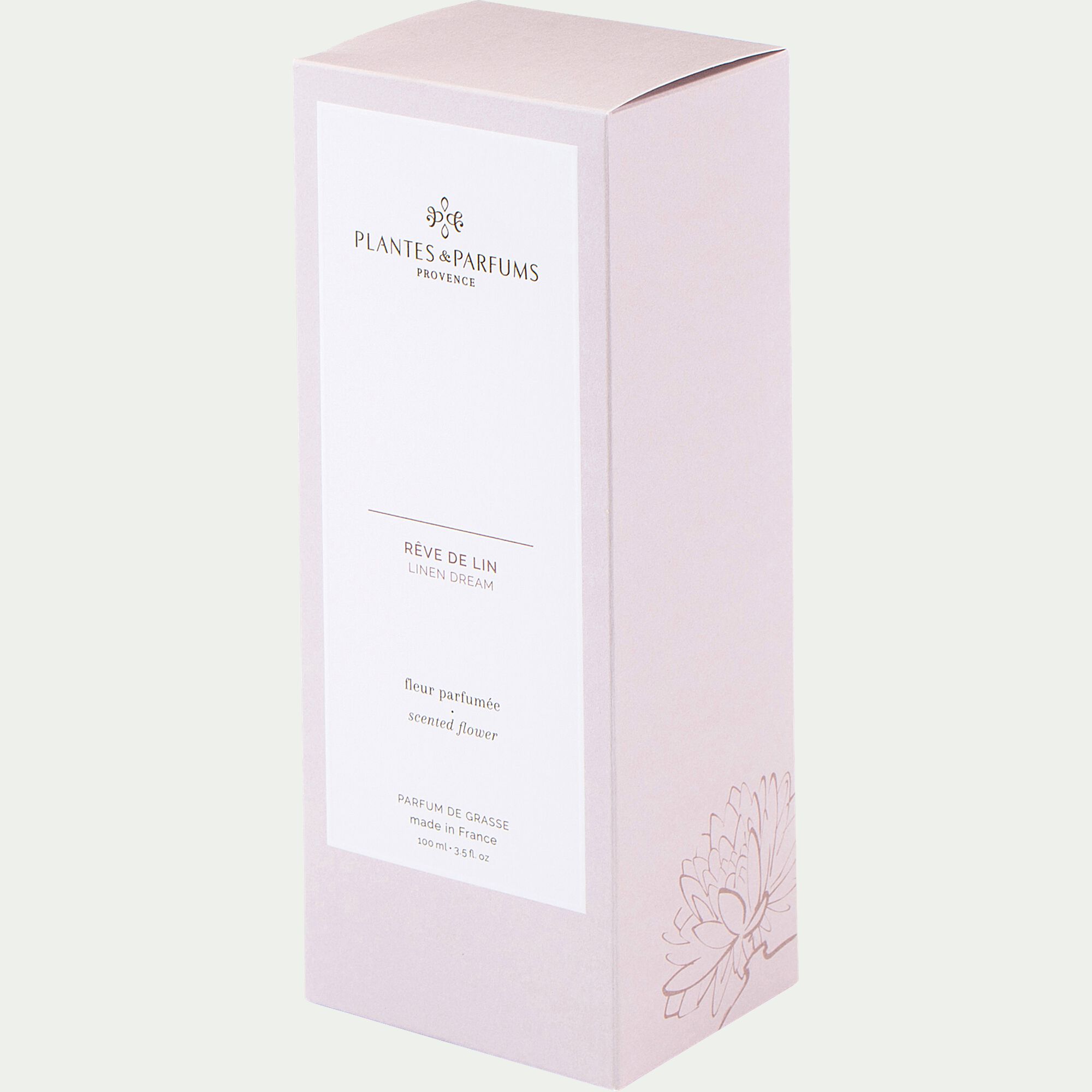 MANON - Fleur parfumée senteur rêve de lin 100ml