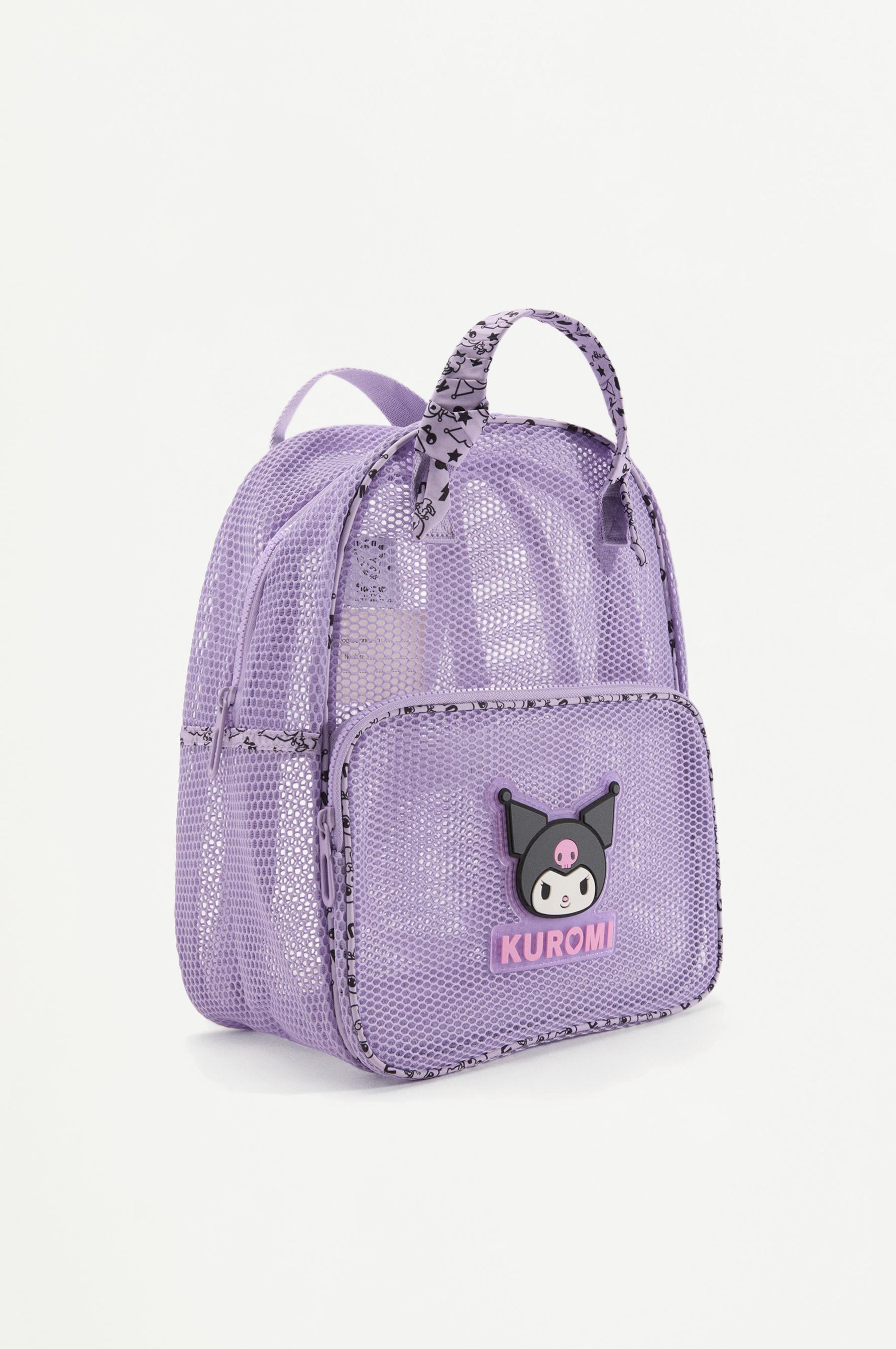 MOCHILA REJILLA KUROMI ©SANRIO