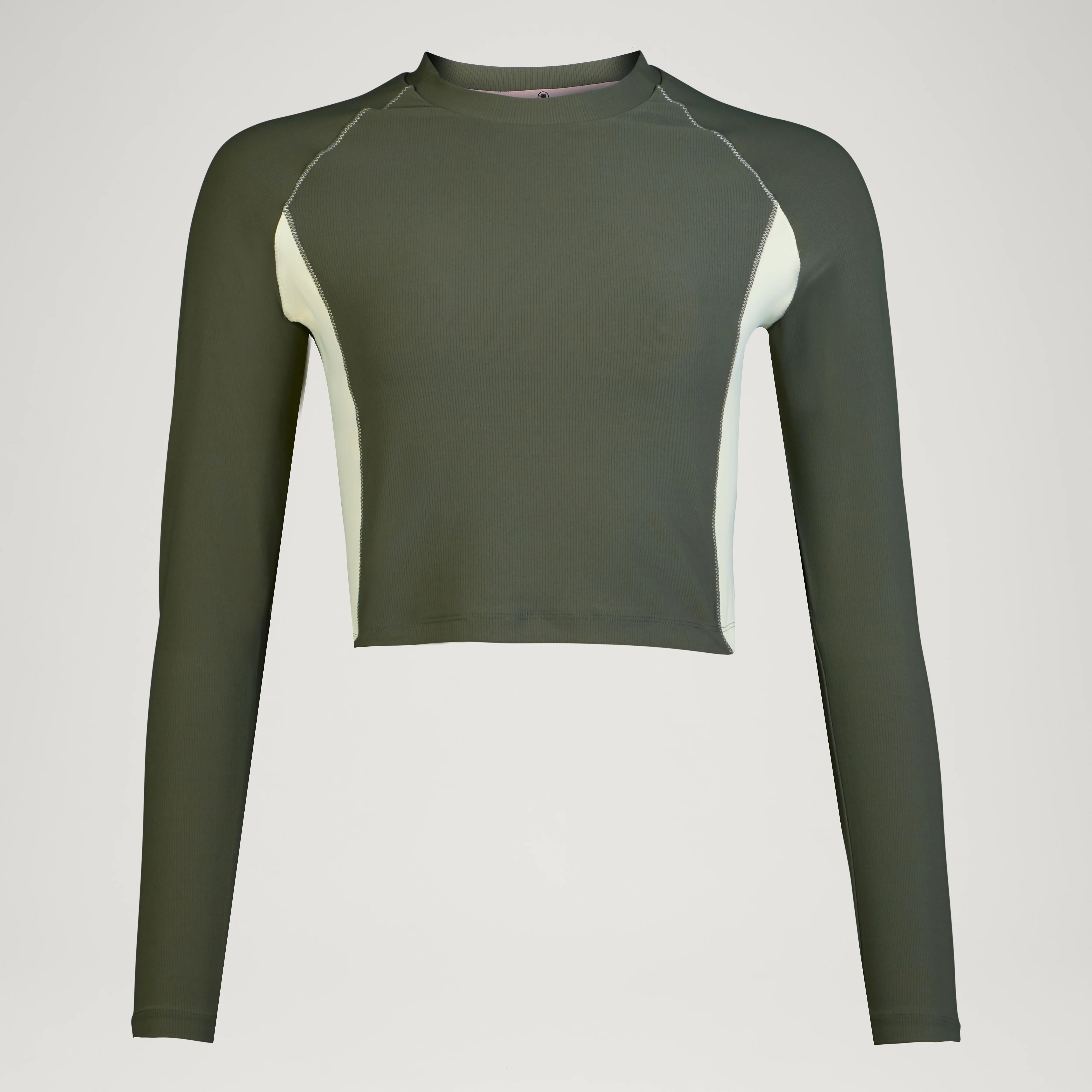 Women's SulTrac L/S Crop Tee - Thyme