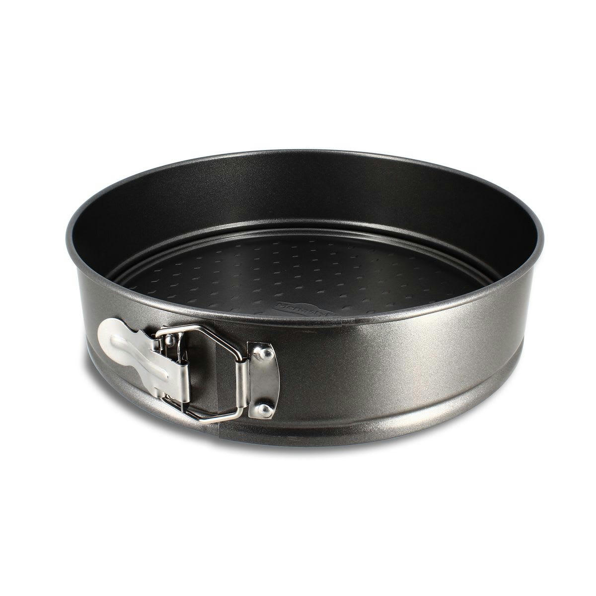 AMANDINE - Moule à charnière à fond amovible en acier carbone Ø26cm