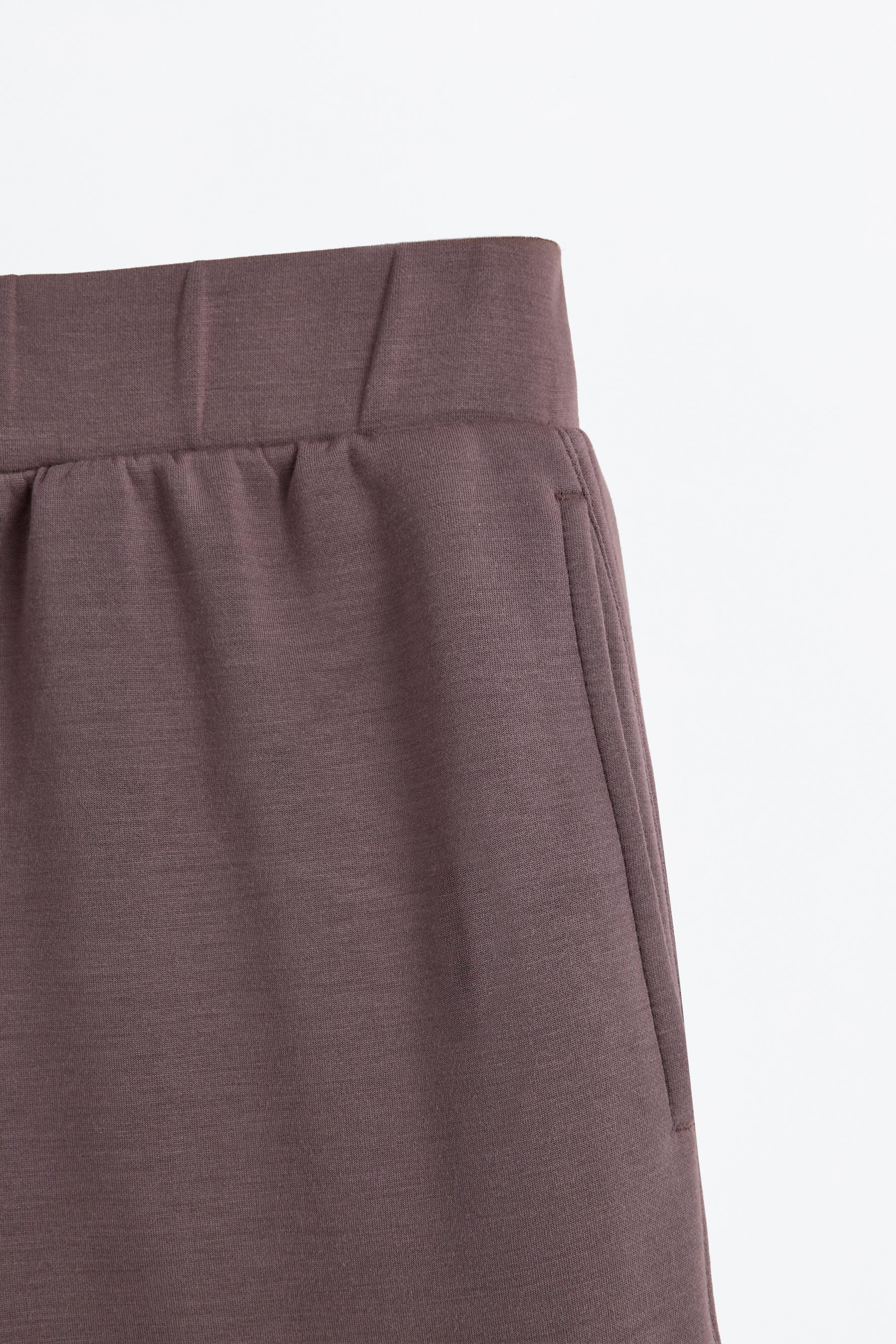 Pantalón felpa fluida