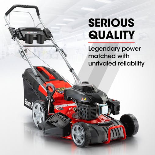 NNEMB Petrol Lawn Mower 220cc 18 4 Stroke Self Propelled-780SX