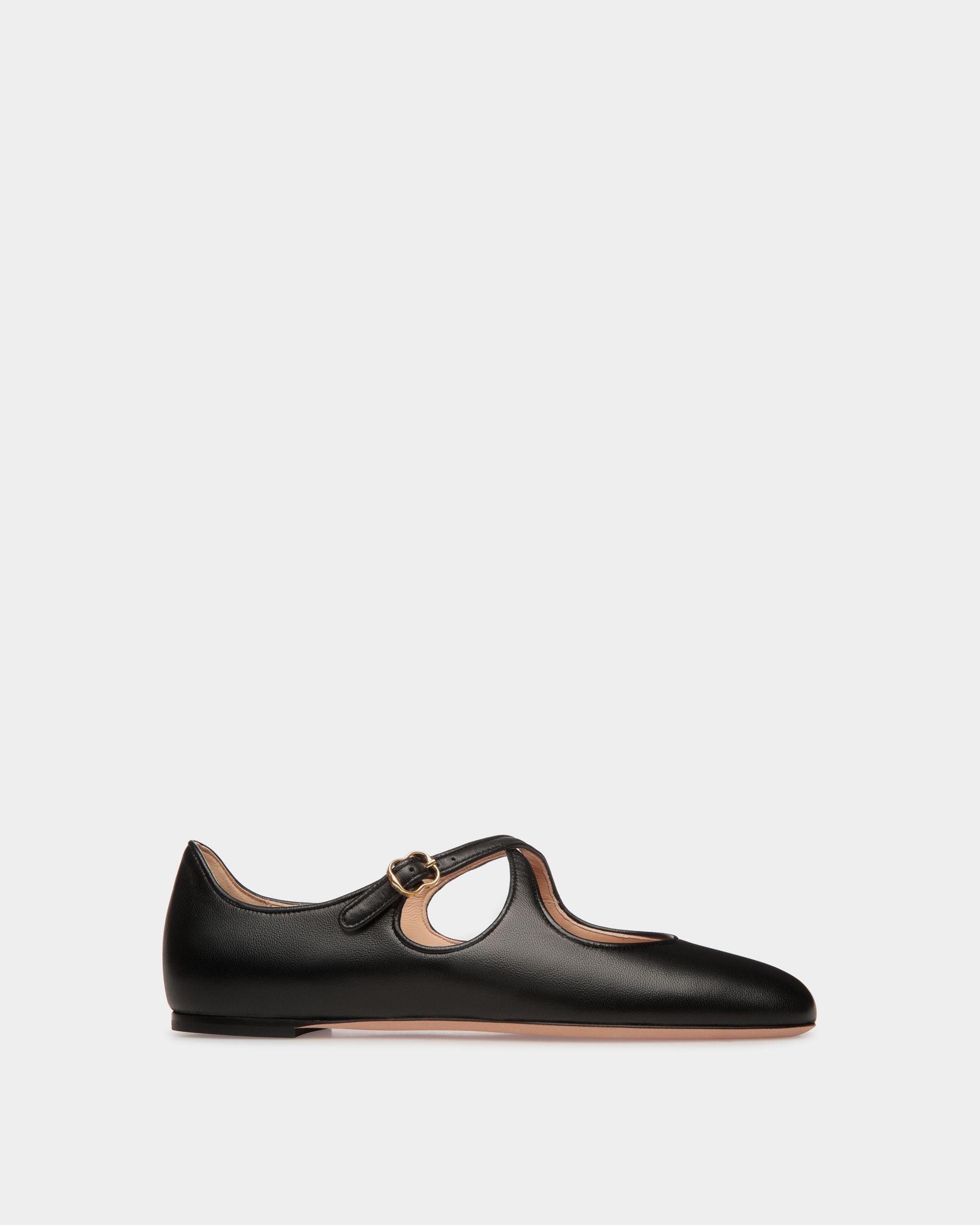 Ballyrina Ballerina Aus Nappaleder In Schwarz