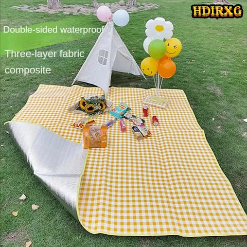 NNEOBA Portable Folding Picnic Mat Waterproof Outdoor Blanket