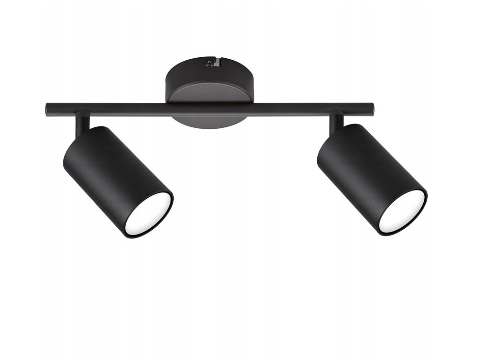 Lampa sufitowa spot Stico 2xGU10 czarna