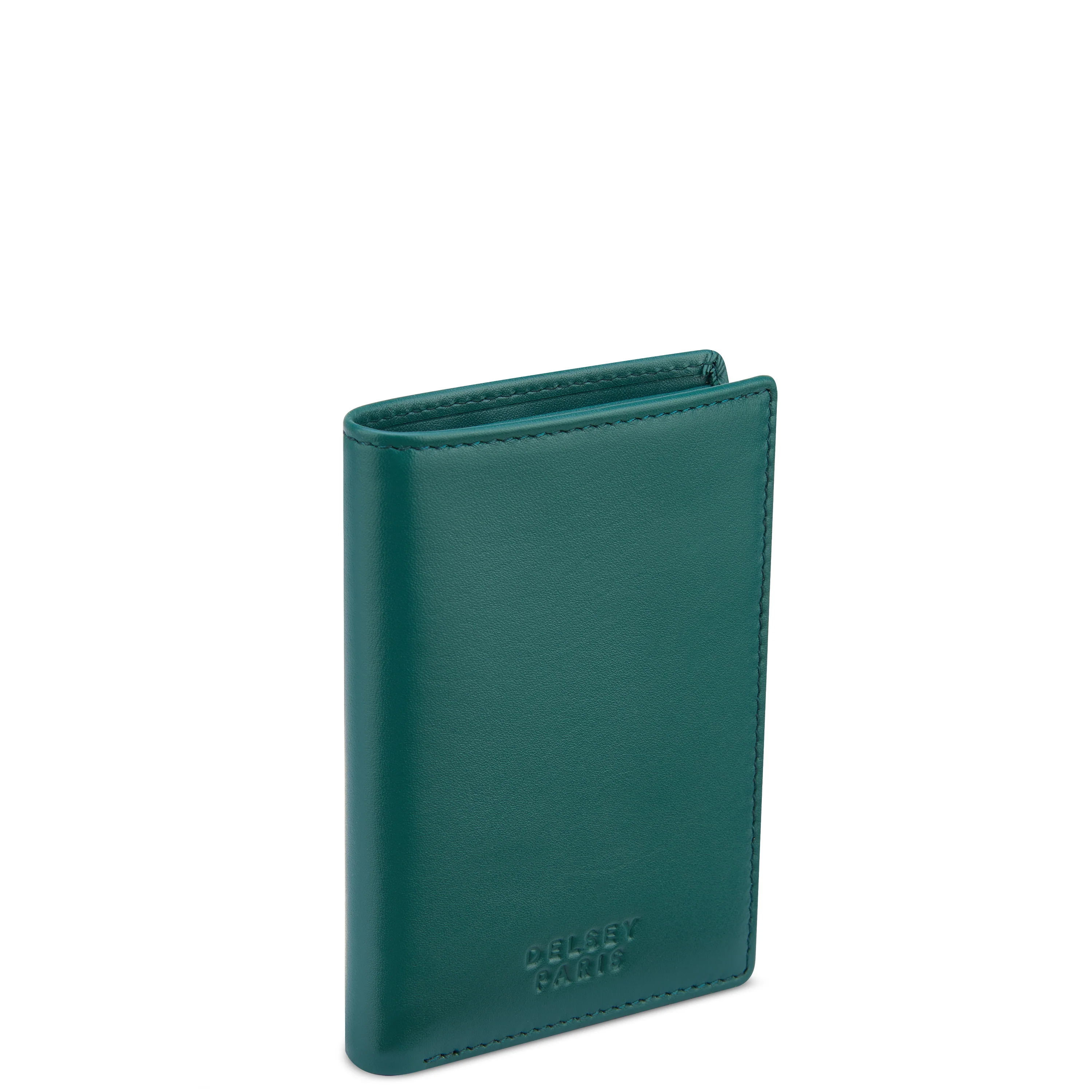 LE CUIR LISSE - PORTE-CARTES 2 VOLETS
