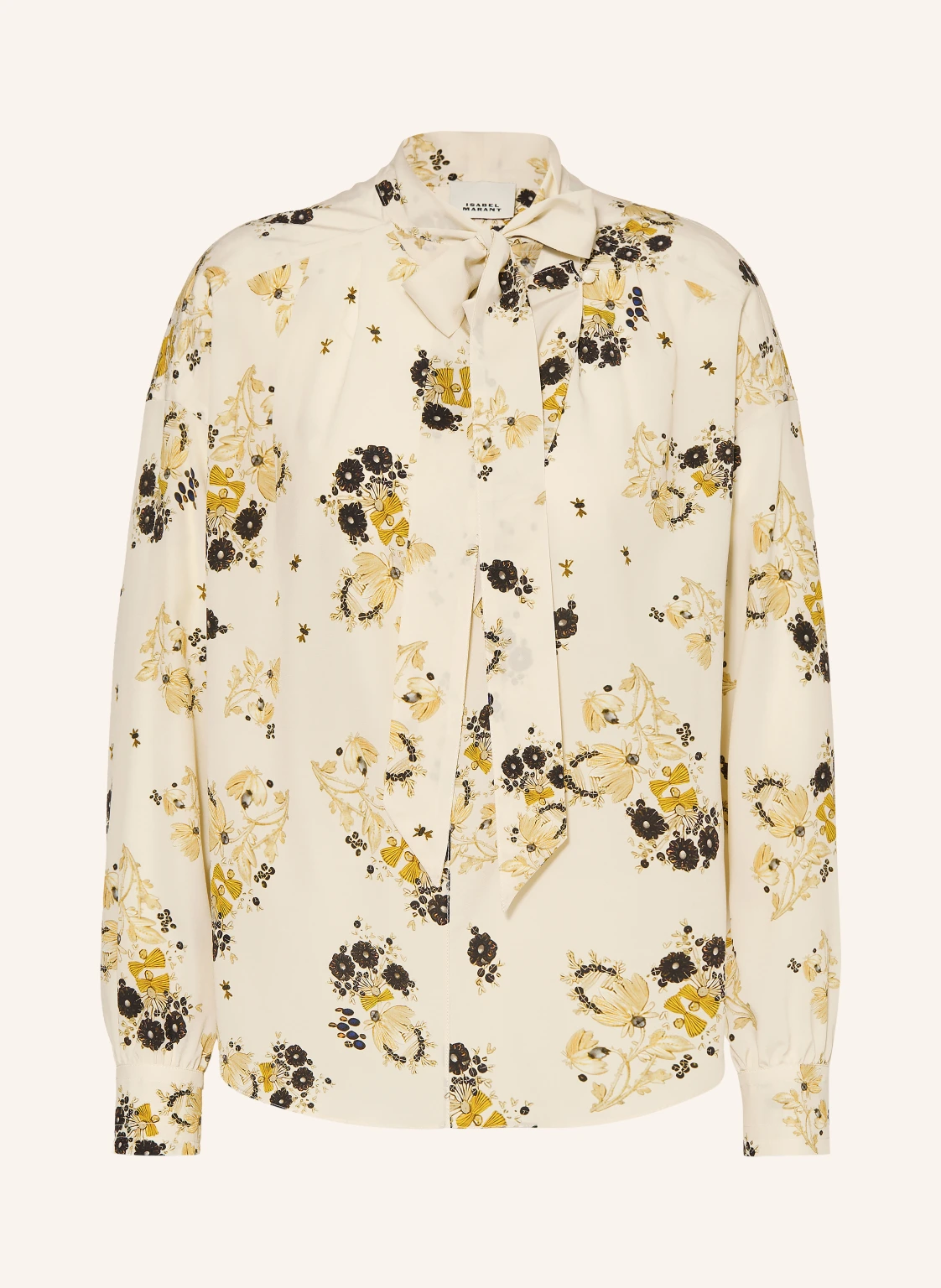 ISABEL MARANT Schluppenbluse FEDRY mit Seide