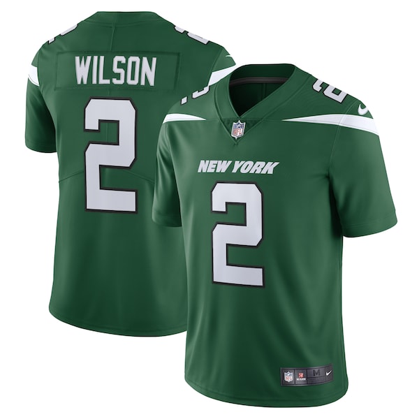 Zach Wilson New York Jets Nike Vapor Limited Jersey - Gotham Green/Black/White