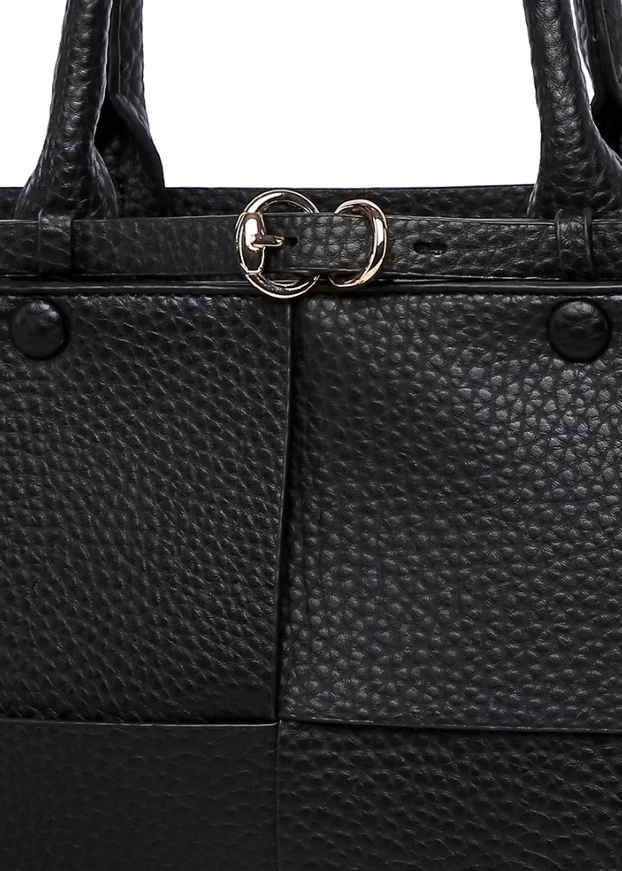 Raffaella Buckle Detail Shoulder Bag