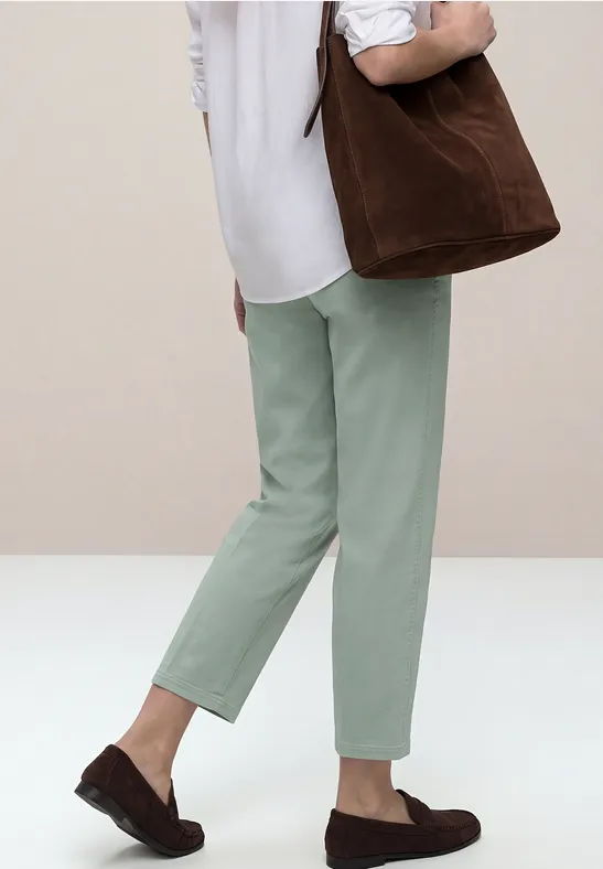 Slim Leg Chino aus Lyocellmix