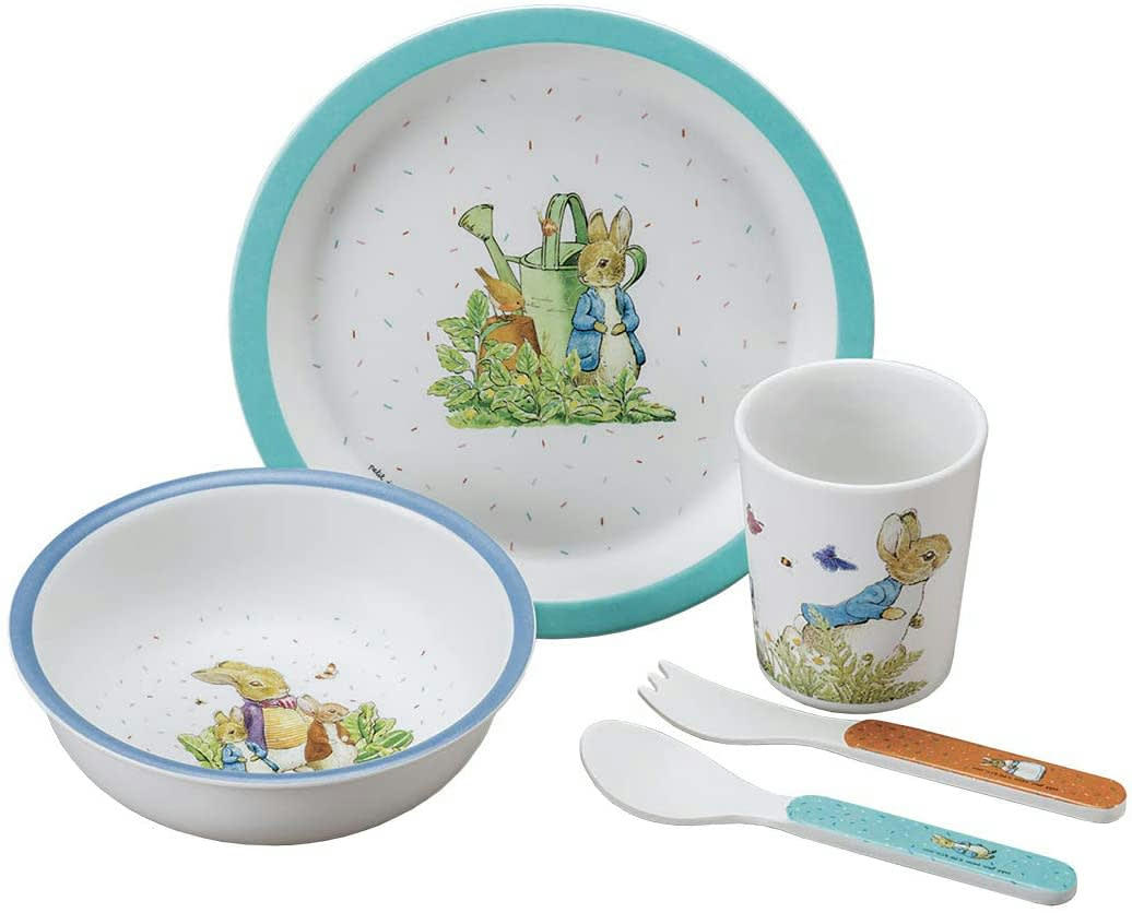 - Coffret 5 pièces Pierre Lapin bleu