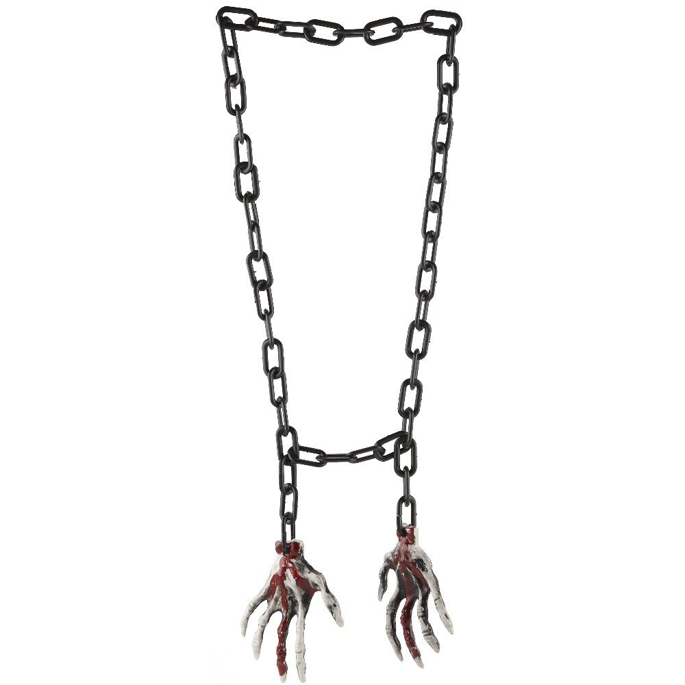 Collier chaÎne 3 pendentifs Halloween x3