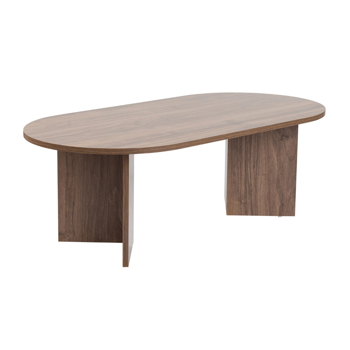 Calicosy - IRIS Ovale salontafel L119 cm - Kasjmier - 60x119x39,8 cm
