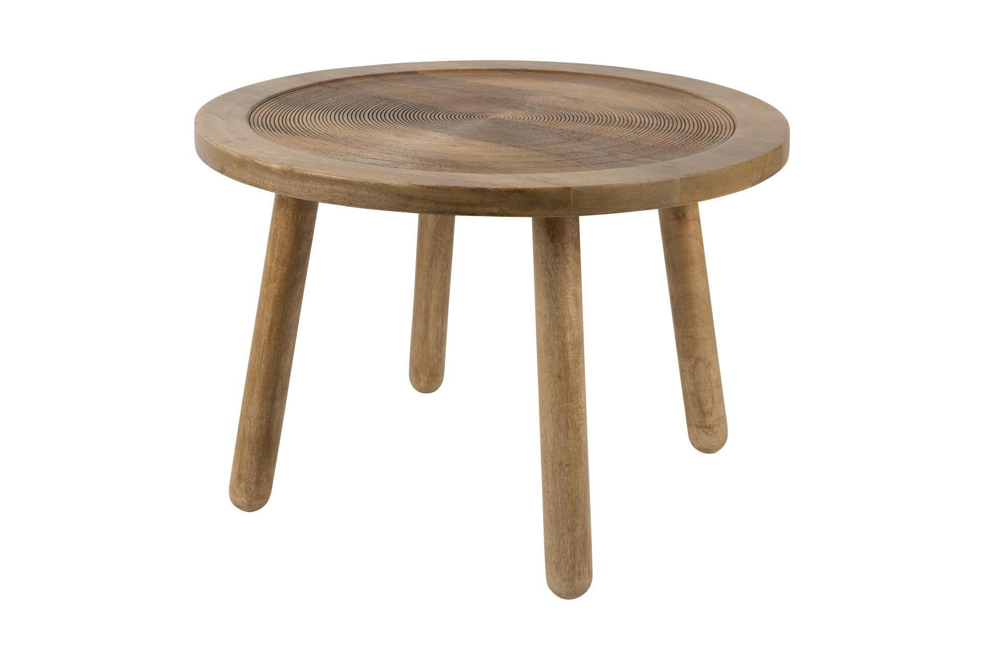 DENDRON - Table d'appoint L en bois beige