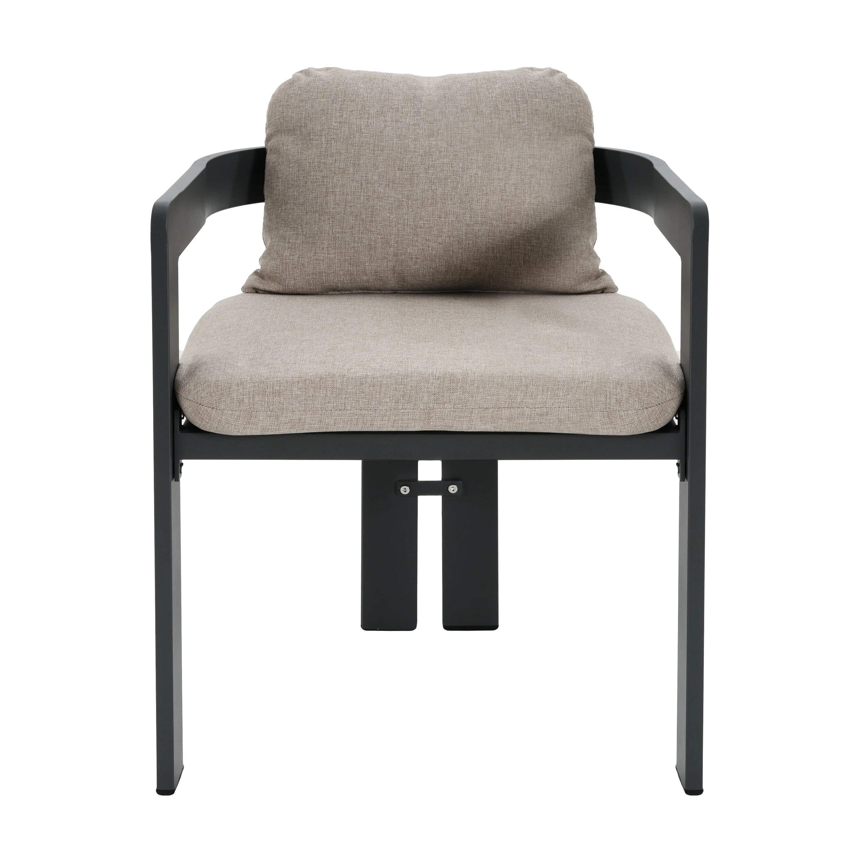 Pula Patio Outdoor Aluminum Dining Chair (Excluding the table)