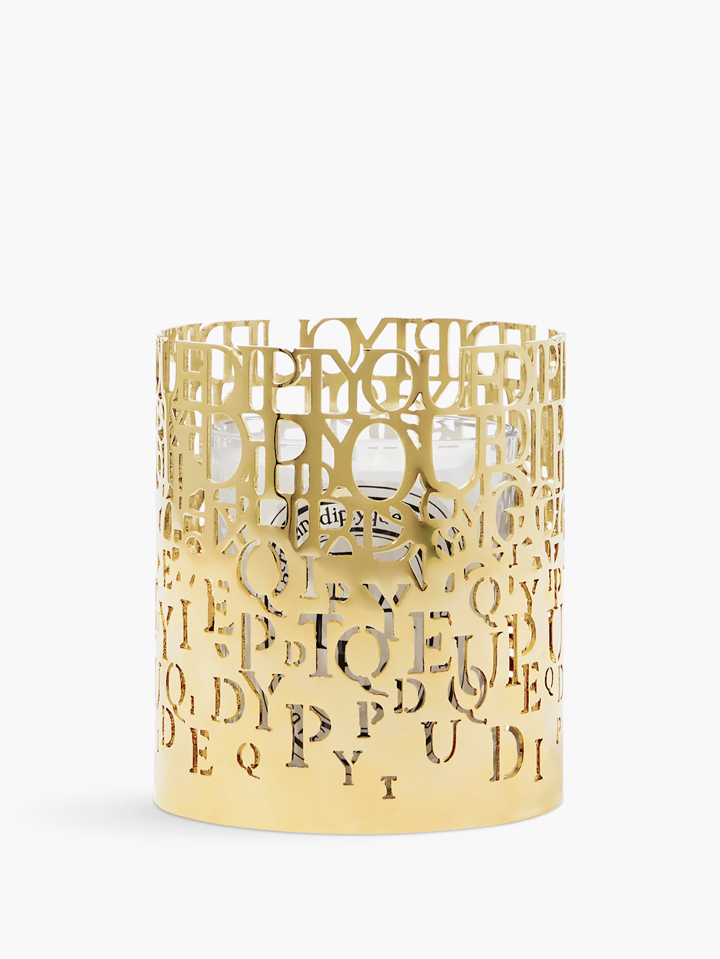 Alphabet Candle Holder
