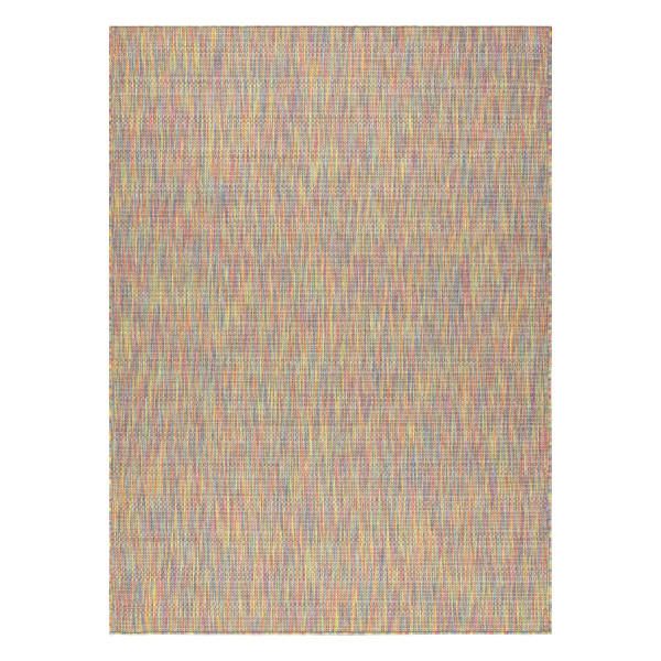 Dywan FISY nowoczesny, SZNURKOWY SIZAL 20789 melanż, tęcza, 80x150 cm