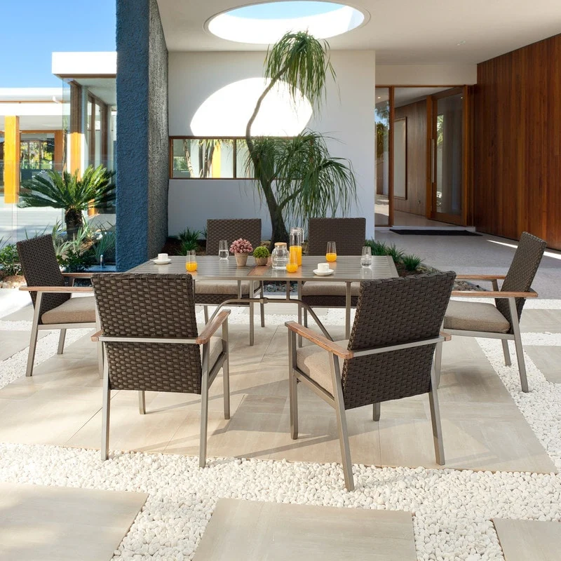 Patio Festival Thermal Transfer 7-Piece Outdoor Dining Set
